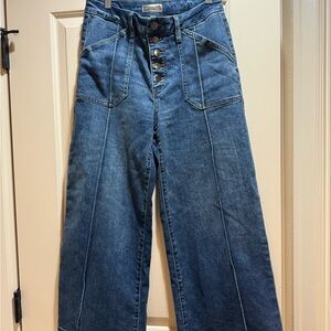 Euc Kut High-Waisted Blue Denim Jeans